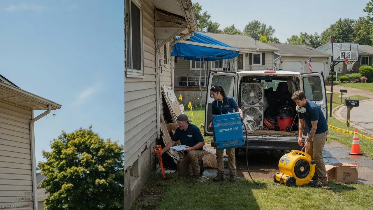 Ceiling Leak Cleanup in Penn, PA near me